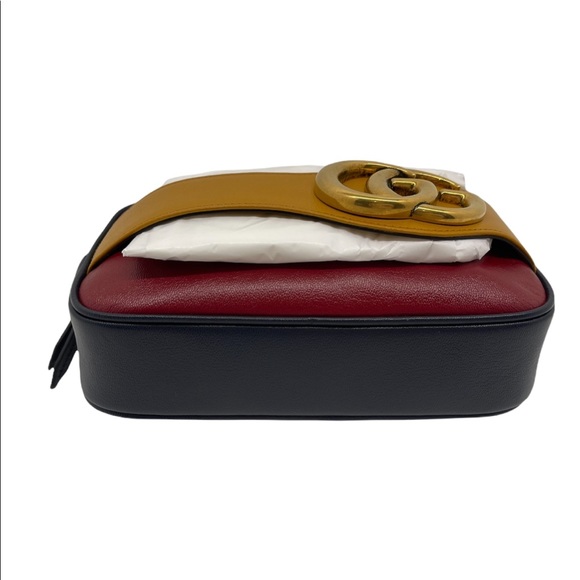 Gucci GG Marmont Cosmetic Case New Sakai Dahlia Pouch Clutch Wristlet - Picture 5 of 16